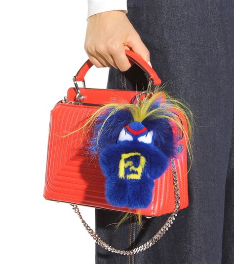 fendi bag charm monster|fendi purse charm.